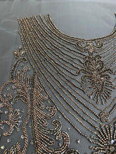 Antracit szürke Haute Couture panel